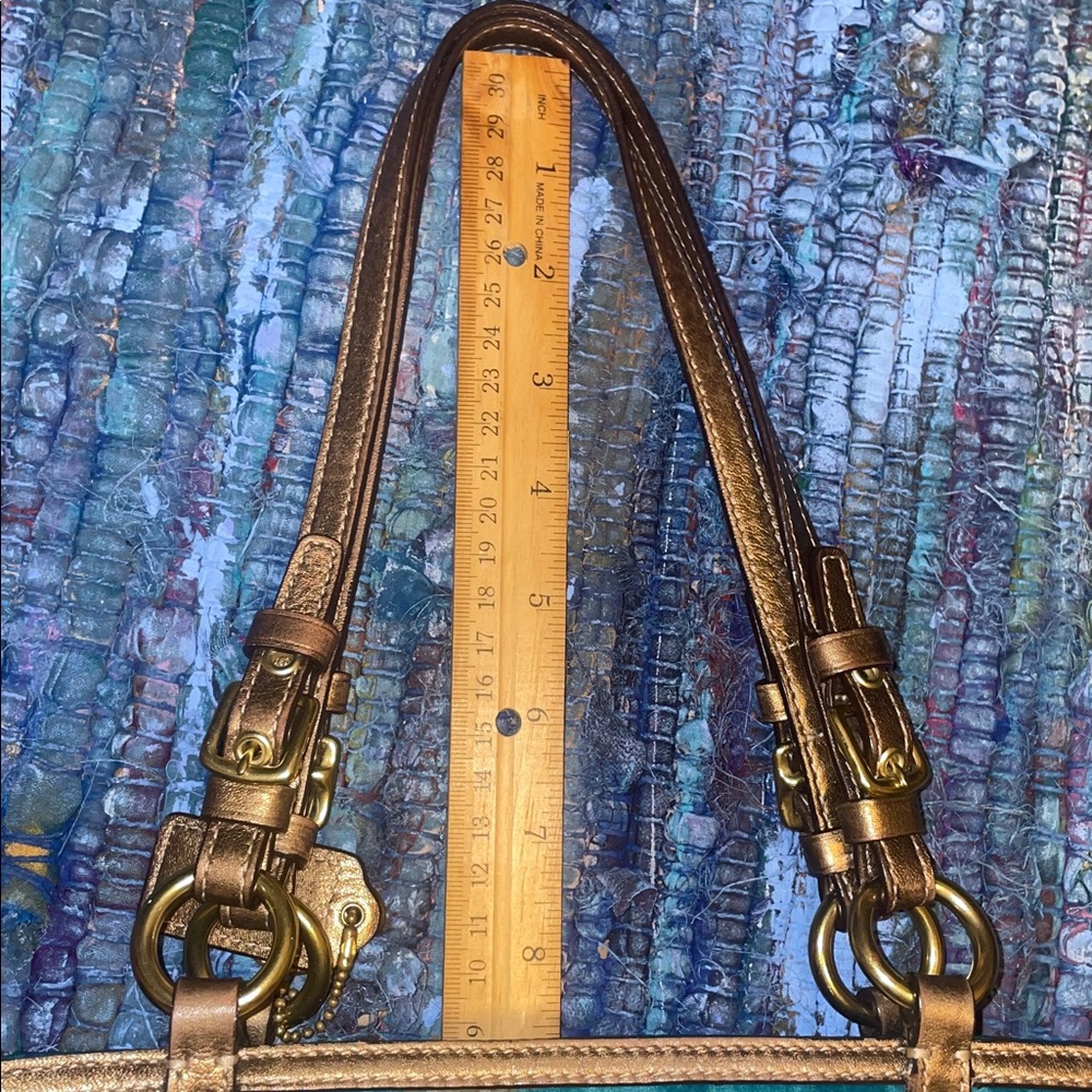 Coach Multicolor Striped Legacy Bag - Picture 13 of 16